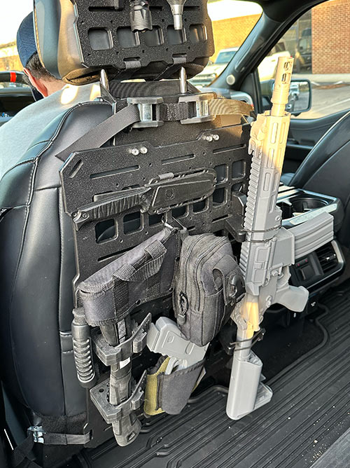 TracGrid Molle Universal Seat Panel