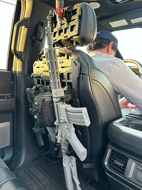 TracGrid Molle Universal Seat Panel