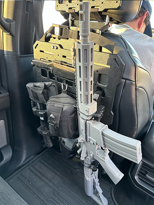 TracGrid Molle Universal Seat Panel