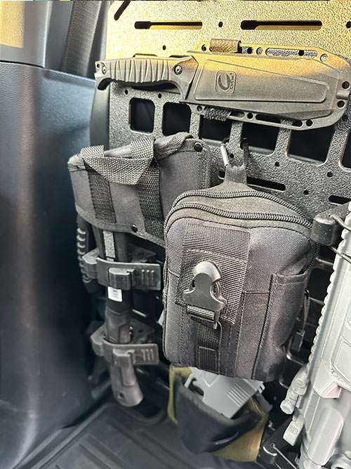 TracGrid Molle Universal Seat Panel